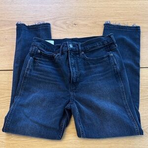 GAP Vintage Slim High Rise Jean Black Wash